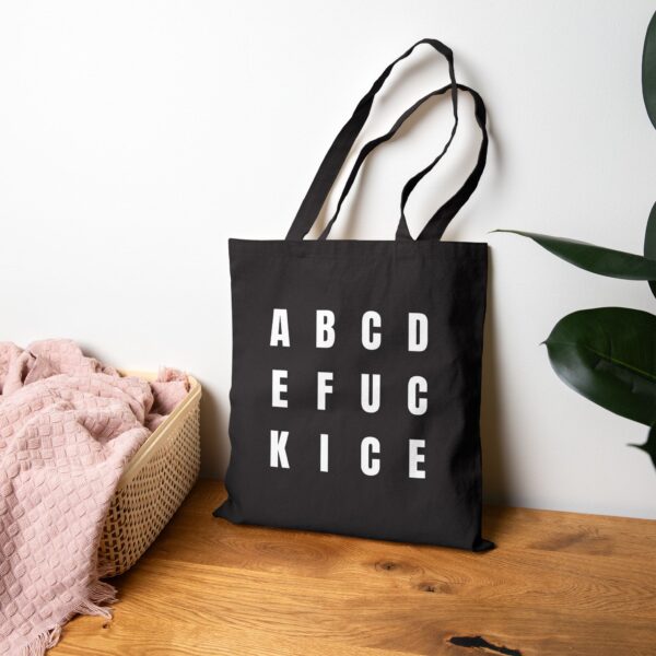 Anti-ICE Tote Bag – Clever Fuck ICE Canvas Bag