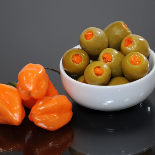 Habanero Stuffed Olives