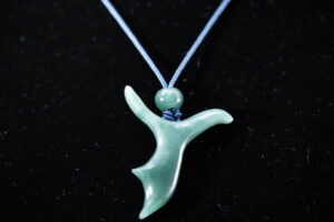 Guatemalan Blue Dancer Pendant