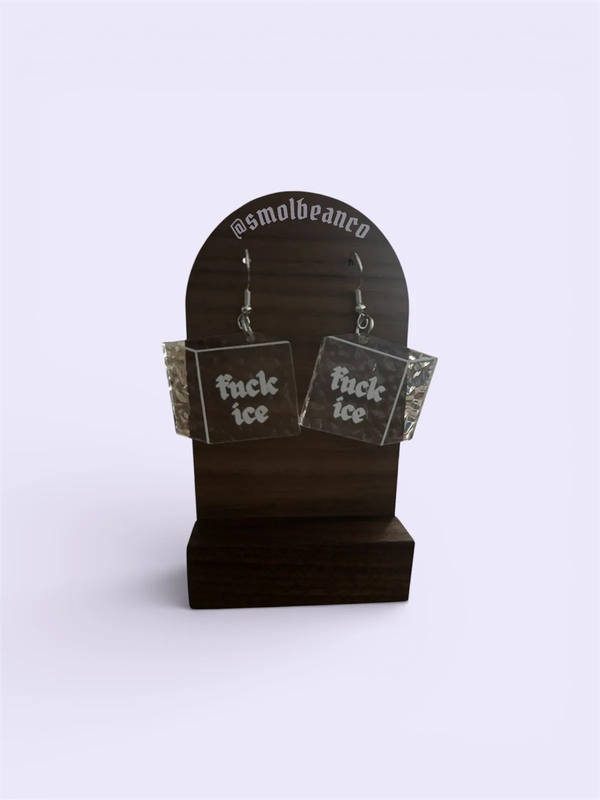 Fuck Ice Ice Cube Earrings - Image 4