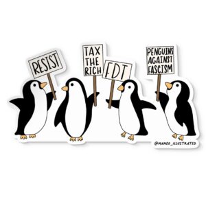 Marching Penguins sticker