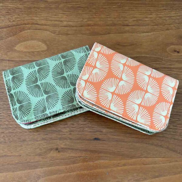 Cotton Card Holder – Retro Geometric Prints
