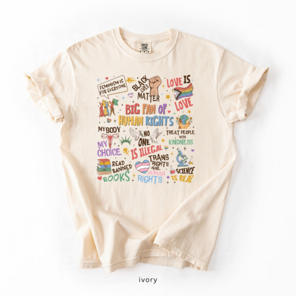 Big Fan of Human Rights Shirt