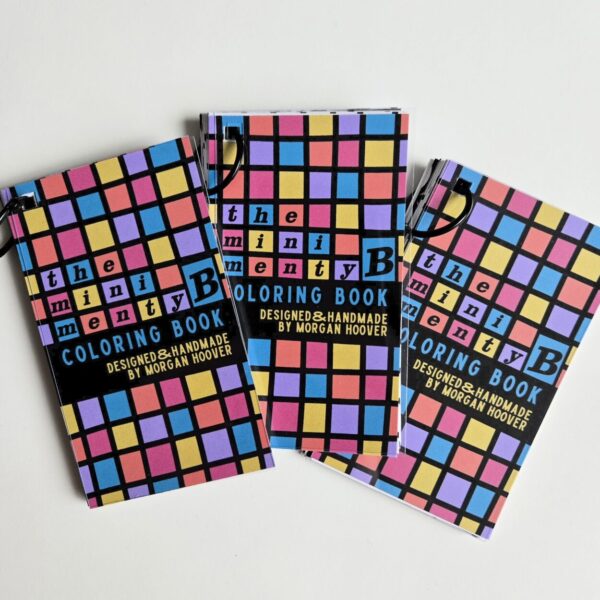 The Mini Menty B Coloring Book Bundle 3-Pack