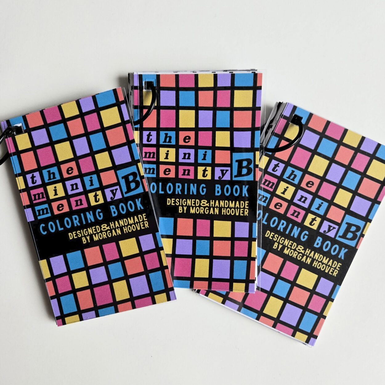 The Mini Menty B Coloring Book Bundle 3-Pack