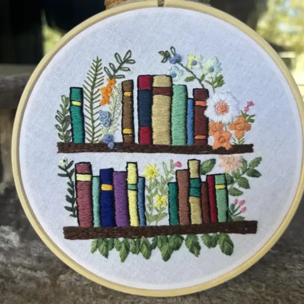 Hand Embroidery: Books and Plants for Sanity
