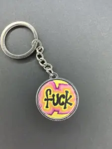Fuck Ice Keychain