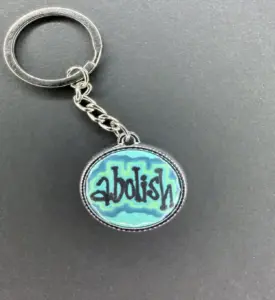 Abolish Ice Keychain