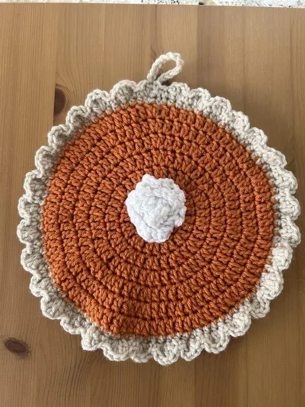 Pumpkin Pie Trivet Pot Holder - Image 3