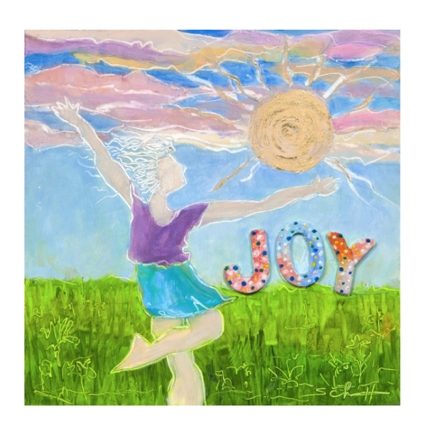 ‘Joy’ 8″x8″ Print