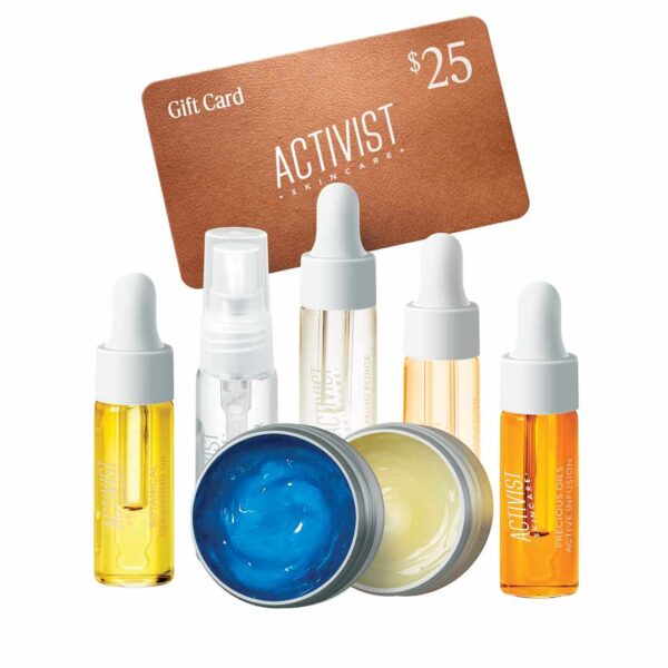 Activist Skincare Trial & Travel Kit + Free $25 Gift Card
