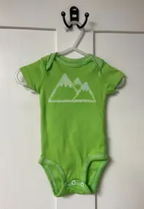 Mountain Baby Bodysuit, Mountain Baby Gift, Baby Shower Gift, Hiker Baby Bodysuit, Hiker Baby Gift (Copy)