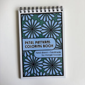 Petal Patterns Easy & Bold Floral Coloring Book