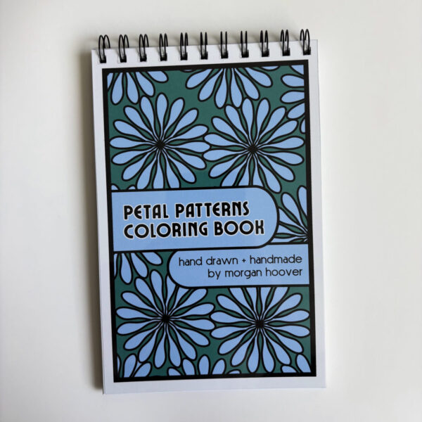 Petal Patterns Easy & Bold Floral Coloring Book