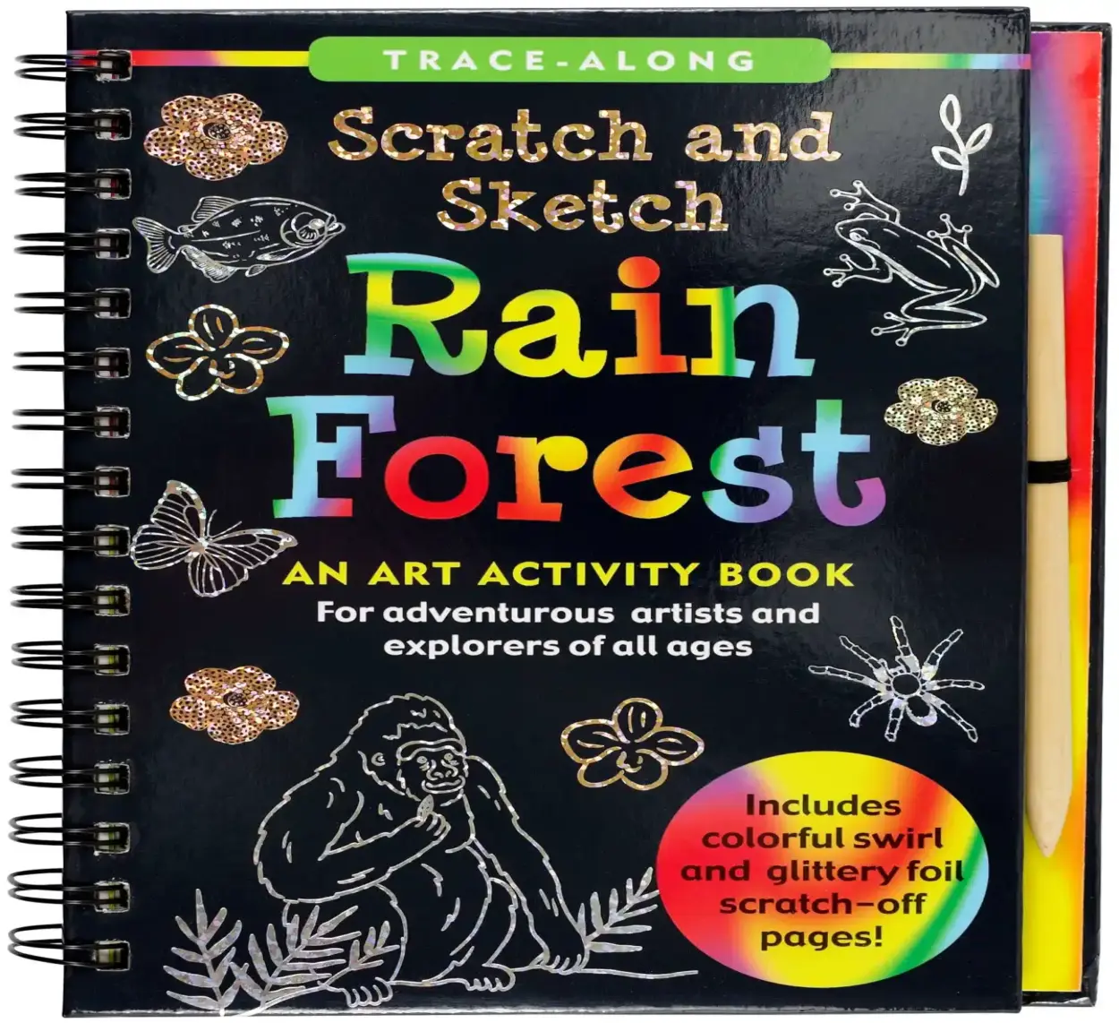 Rain Forest Scratch and Sketch