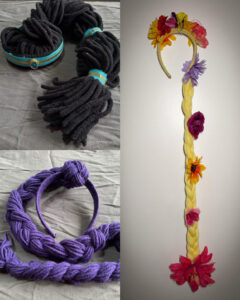 Deluxe Dress-Up Wig Headband