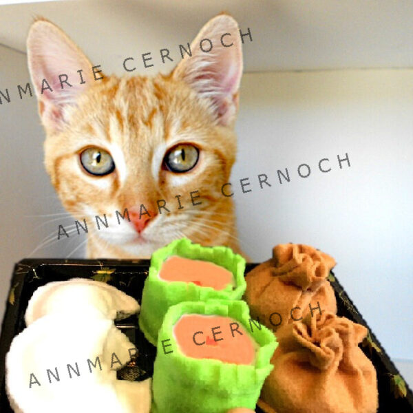 Dim Sum Cat Toys 6pk