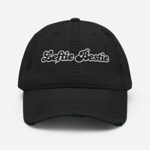 Leftie Bestie Distressed Dad Hat
