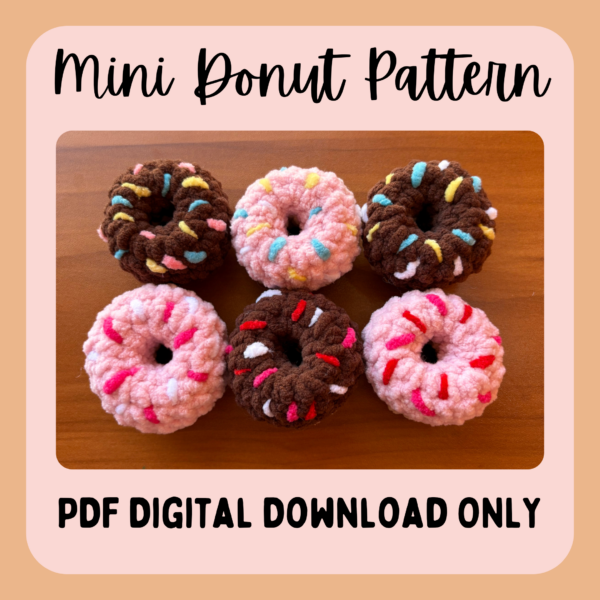 Donut Crochet Pattern – PDF PATTERN ONLY
