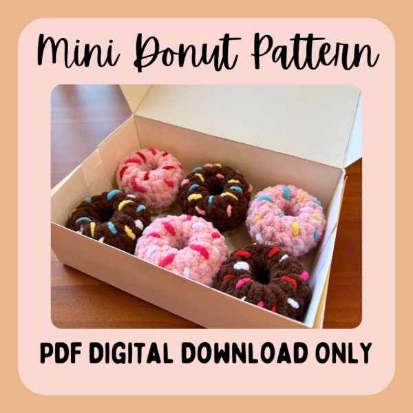Donut Crochet Pattern – PDF PATTERN ONLY