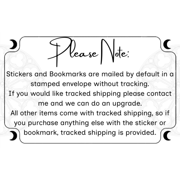 Vampire Skull and Raven Sticker: Gothic Spooky Decal, Original Hand-Painted Art