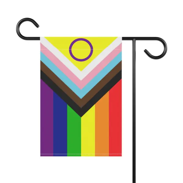 Intersex Inclusive Progress Pride Garden Flag – Resistance Nation