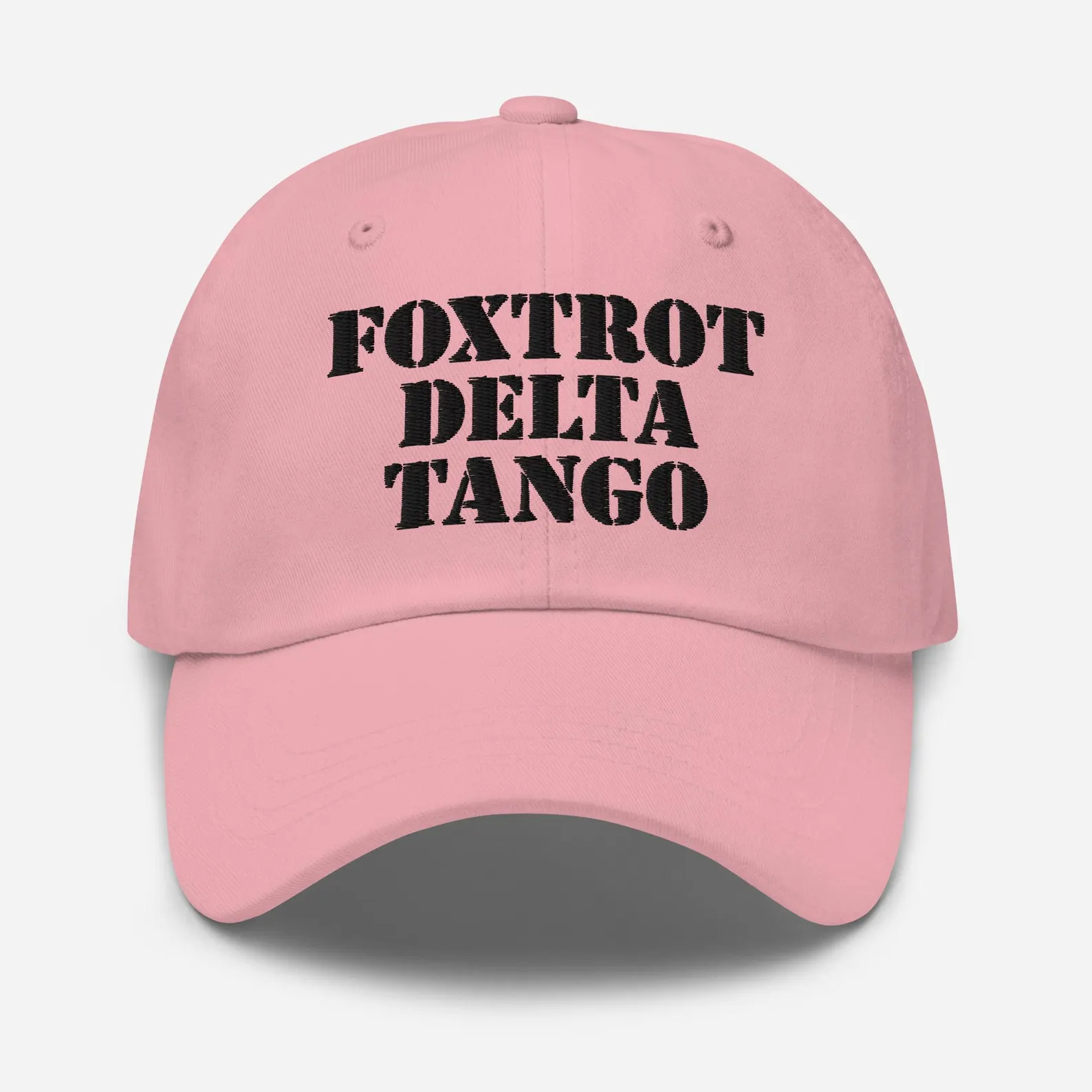 Foxtrot Delta Tango unisex hat - pink