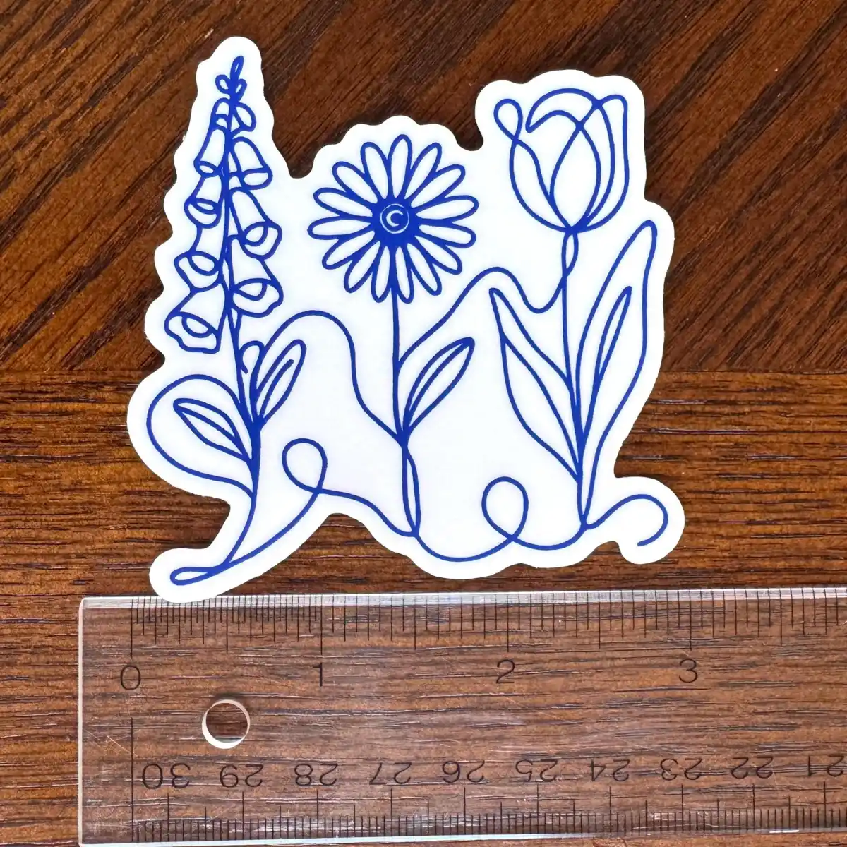 Foxglove-Daisy-Tulip-Subtle-FDT-Flowers-Indoor-Outdoor-Sticker