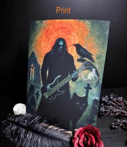 Peter Steele Memorial Acrylic Painting, Fan Made Tribute Art, Original Hand-Painted Art