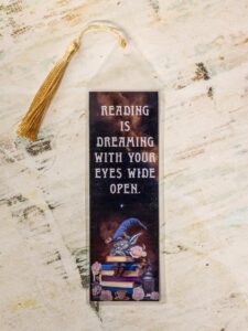 Book Goblin Bookmark, Original Artwork Page Holder