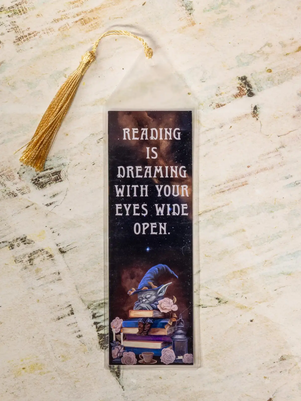 Book Goblin Bookmark, Original Artwork Page Holder