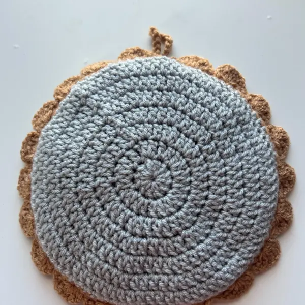 Peach Pie Trivet Pot Holder