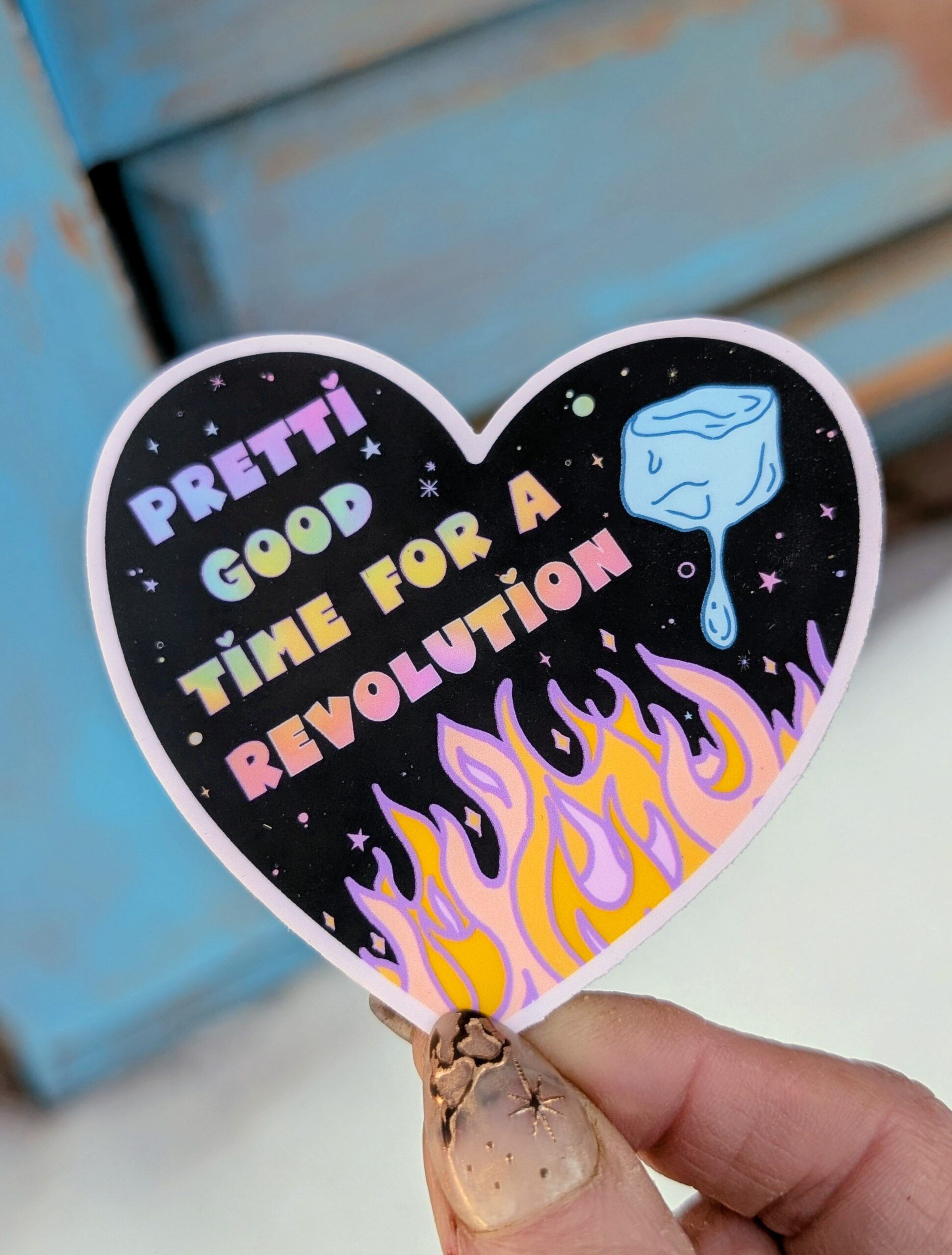 Minnesota Tribute Abolish Ice Vinyl Sticker - Image 3