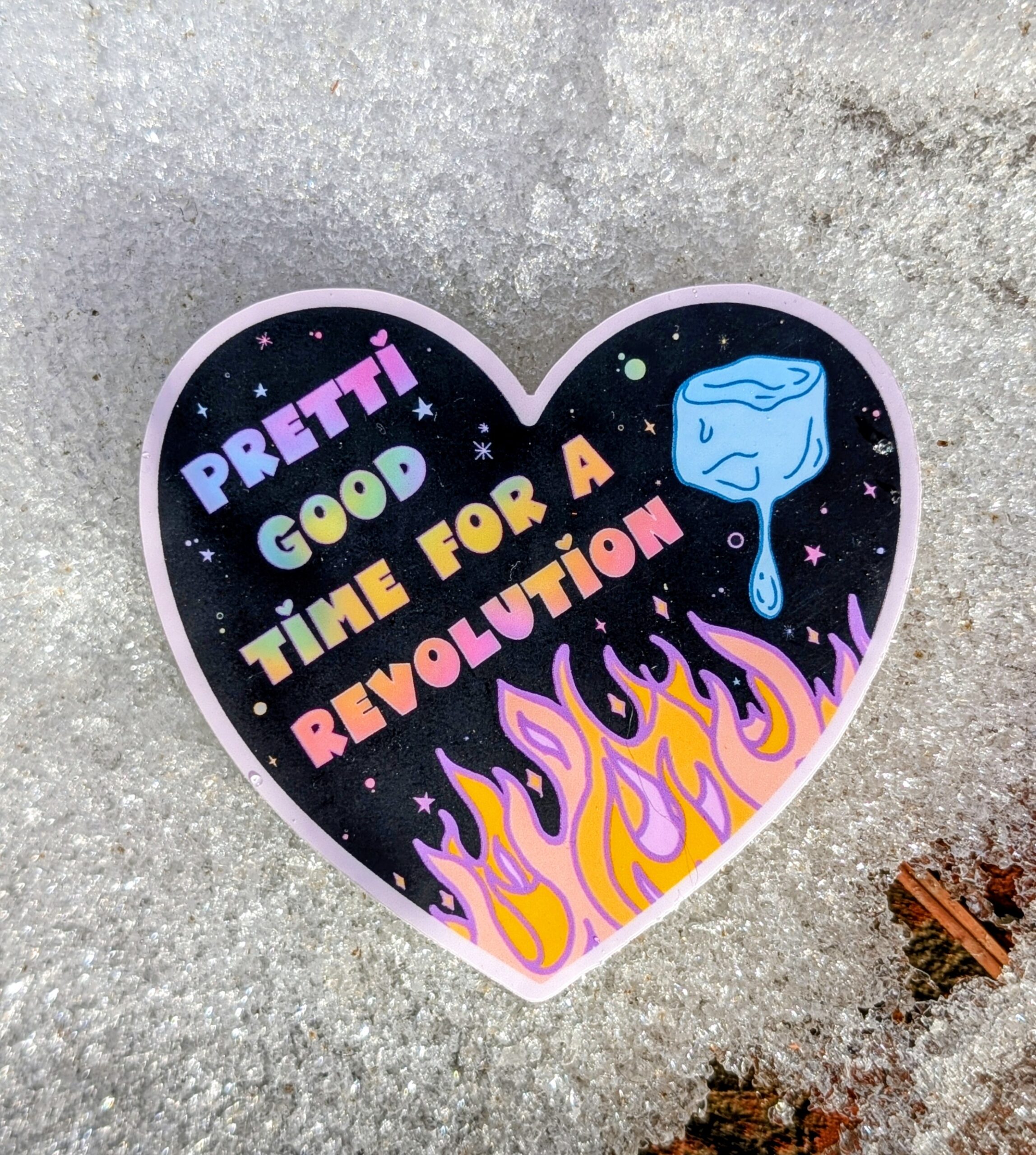 Minnesota Tribute Abolish Ice Vinyl Sticker - Image 2