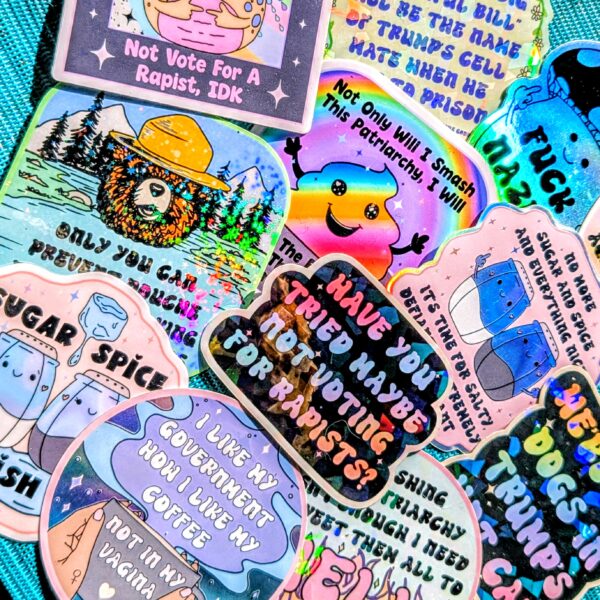 XL Sugar Spice Abolish Ice Vinyl Sticker