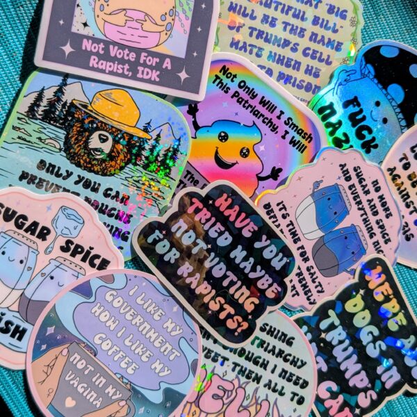 Radical Leftist Scum, RLS Vinyl Sticker