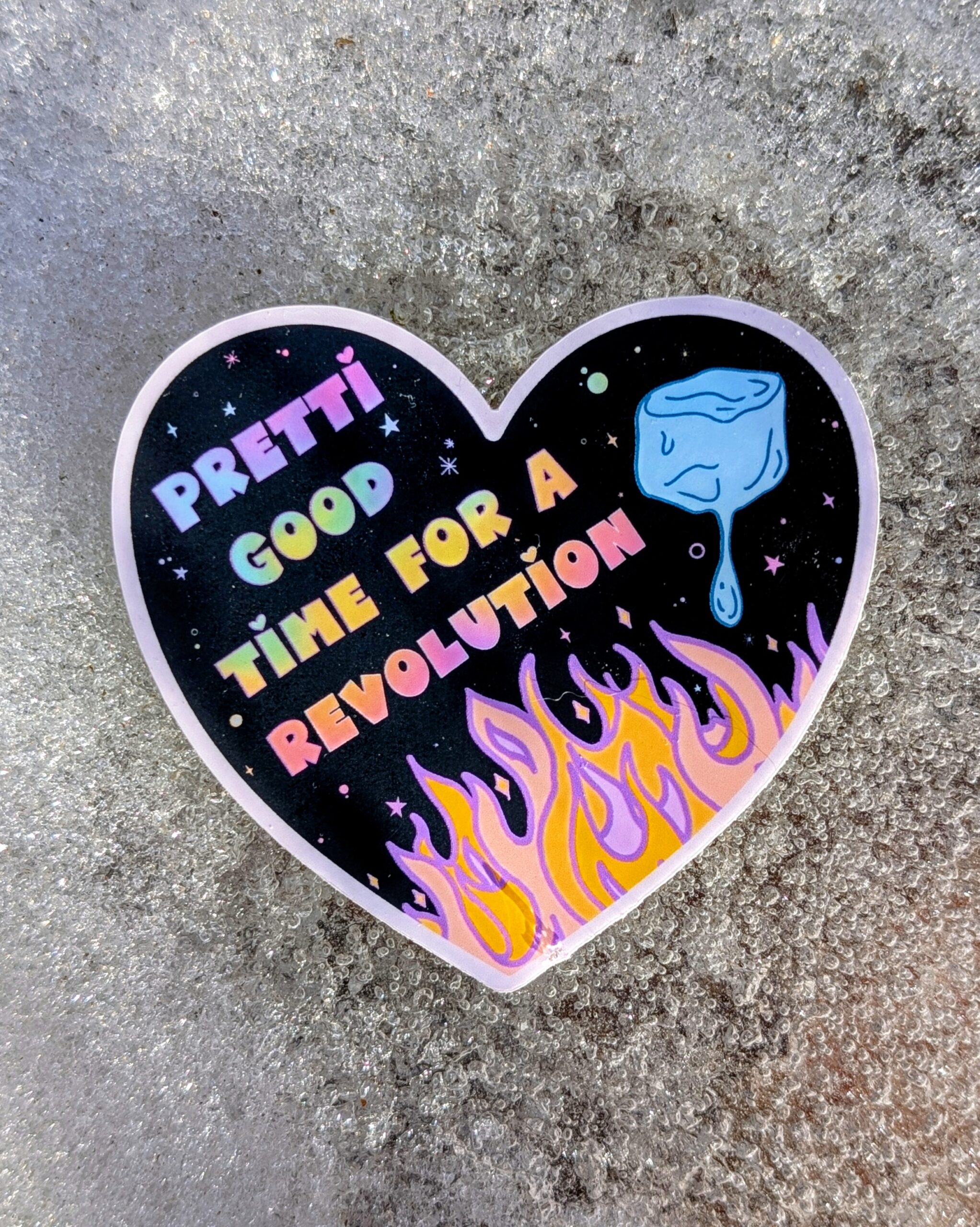 Minnesota Tribute Abolish Ice Vinyl Sticker - Image 4