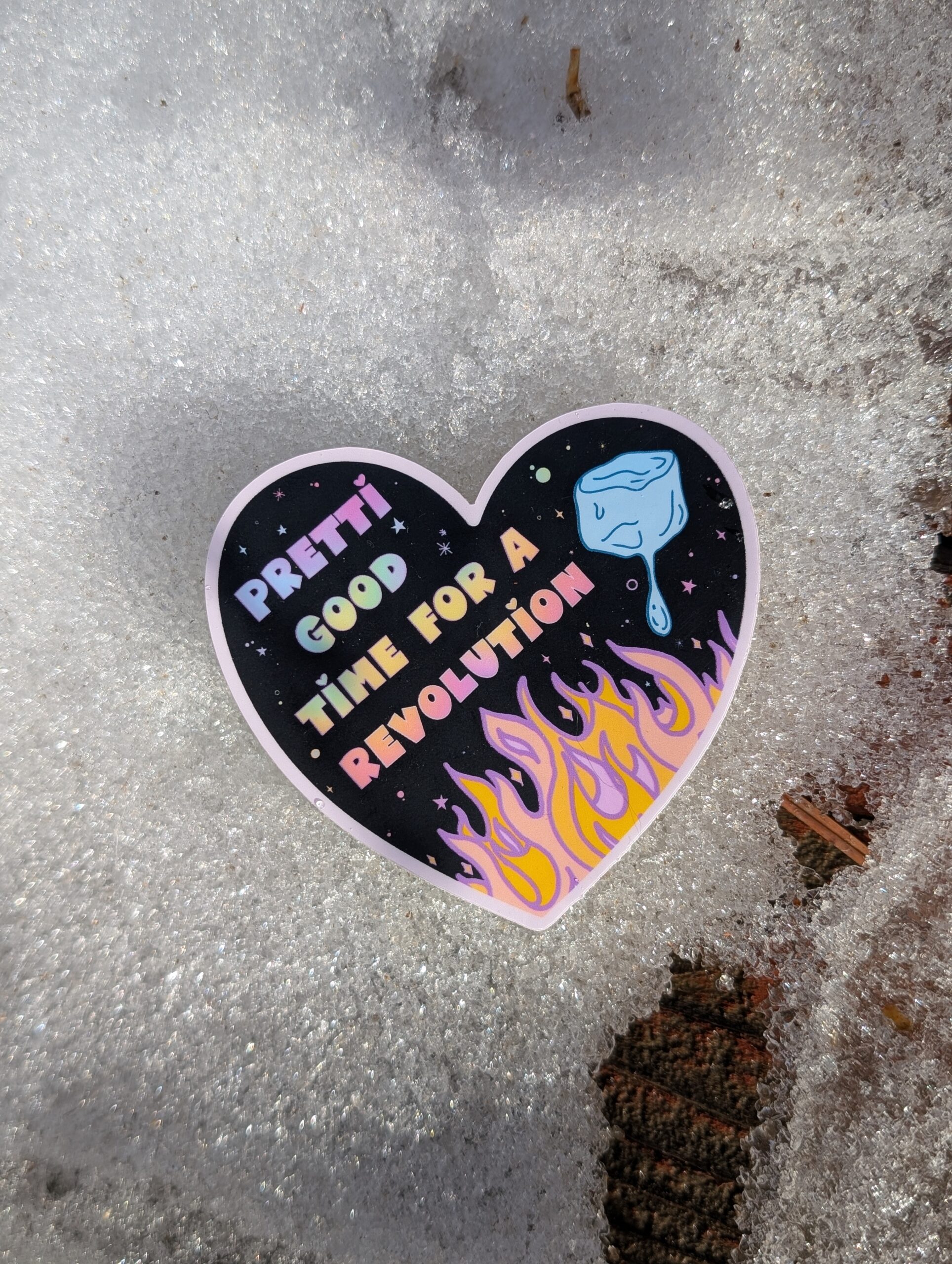 Minnesota Tribute Abolish Ice Vinyl Sticker - Image 5