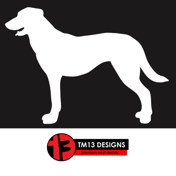 Labrador Retriever Silhouette Vinyl Decal