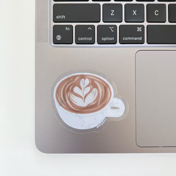 Latte sticker
