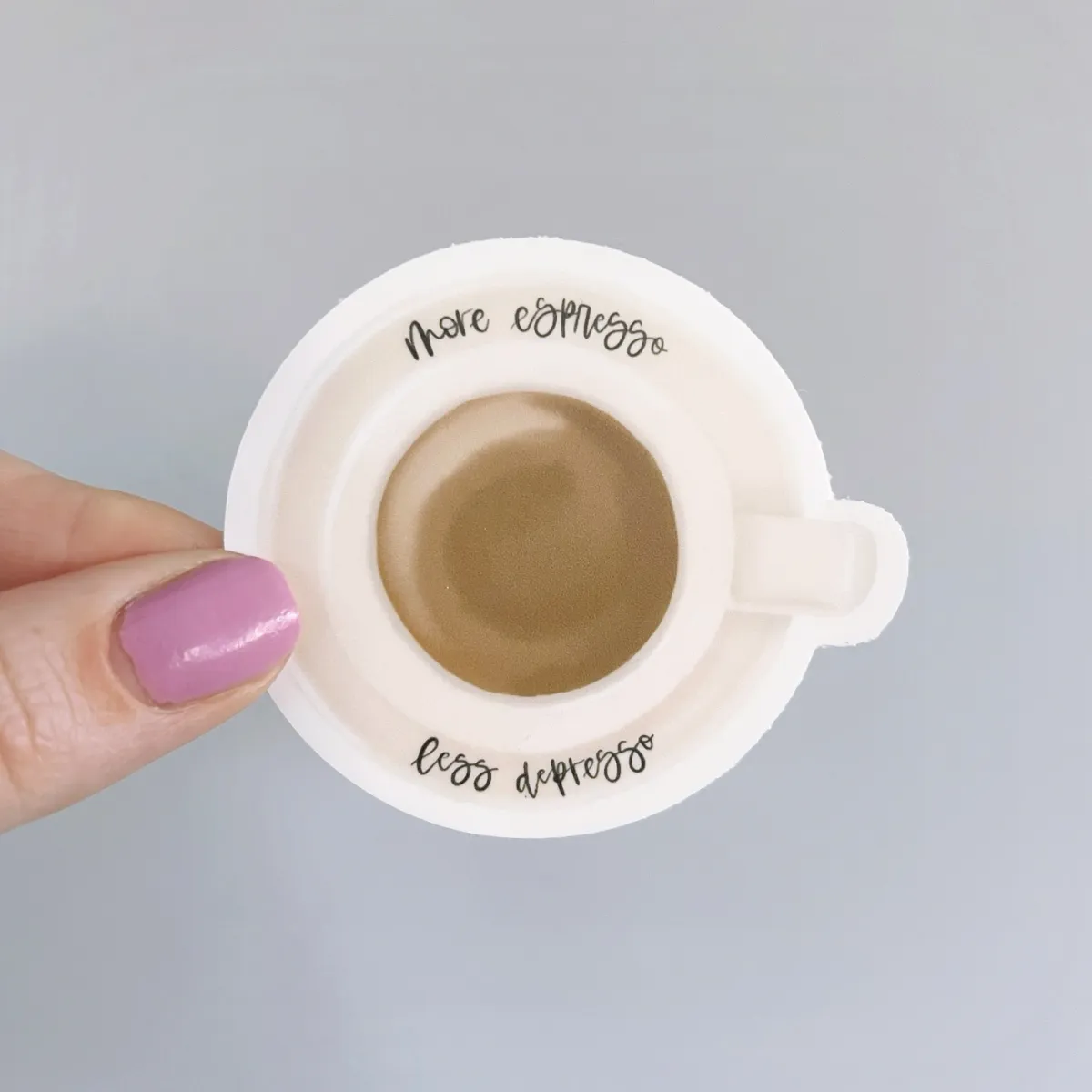 More espresso, less depresso sticker - Image 4