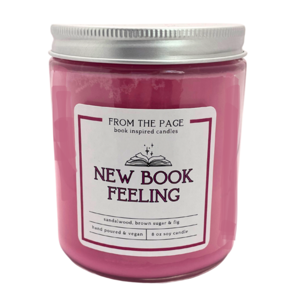 New Book Feeling | 8 oz Bookish Candle