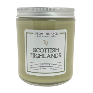 Scottish Highlands | 8 oz Bookish Candle