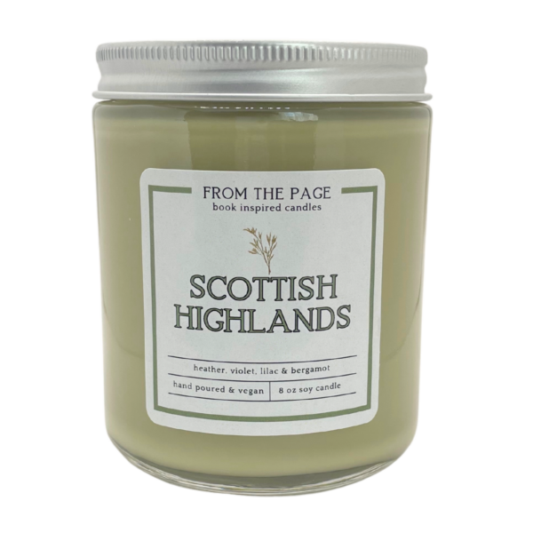Scottish Highlands | 8 oz Bookish Candle