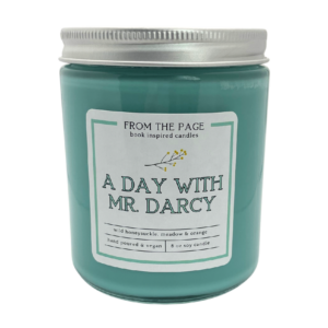 A Day With Mr. Darcy | 8 oz Bookish Candle