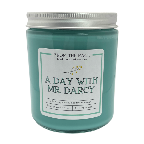 A Day With Mr. Darcy | 8 oz Bookish Candle