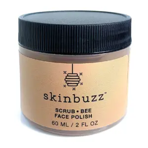 Skinbuzz sugar scrub face polish jar