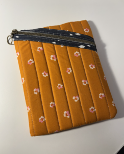 Quilted Diagonal Zip Tablet Sleeve