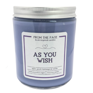 As You Wish | 8 oz Bookish Candle