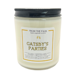 Gatsby's Parties | 8 oz Bookish Candle